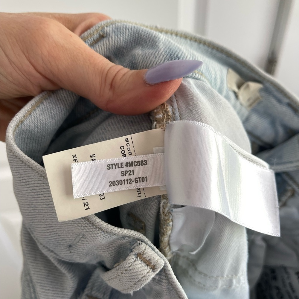 Madewell The Momjean in Harman Wash - 24 - Picture 9 of 9